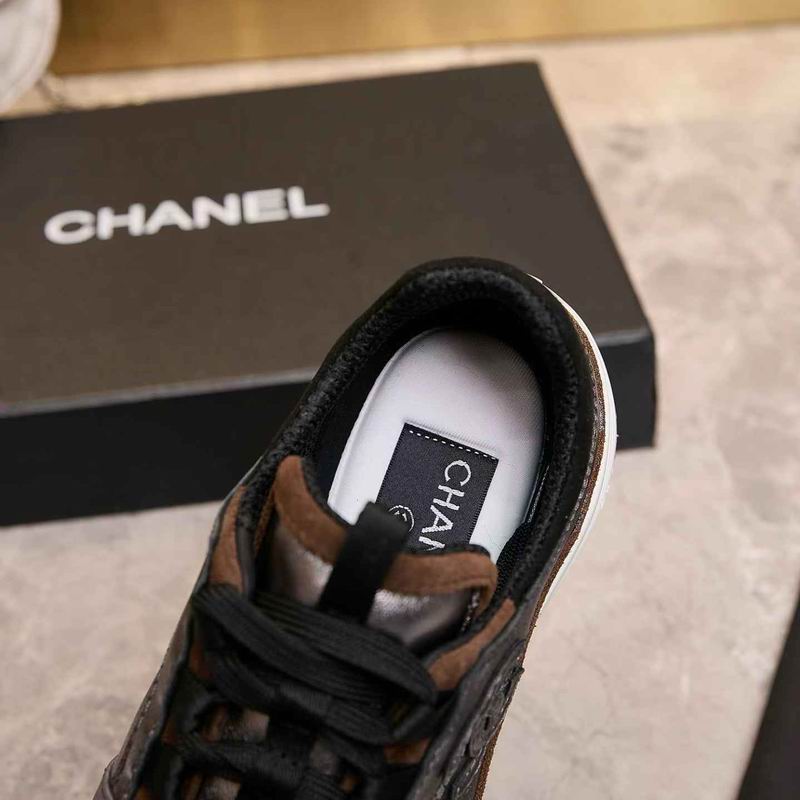 Chanel Brown-Silver Runners