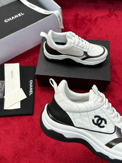 Chanel Cowhide Low-Tops