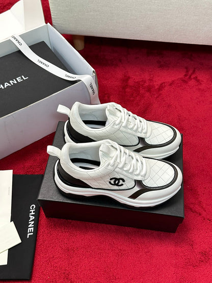 Chanel Cowhide Low-Tops