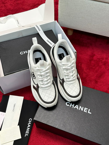 Chanel Cowhide Low-Tops