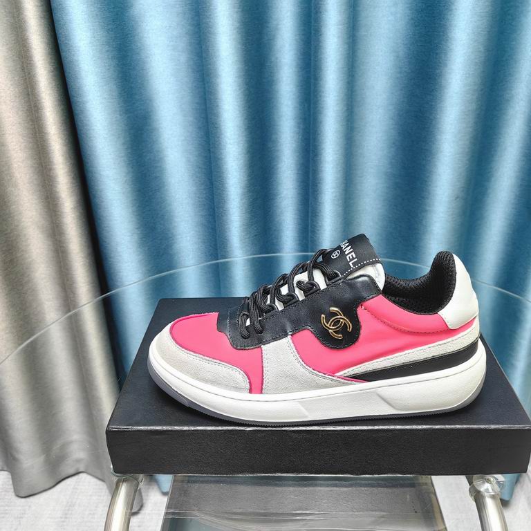 Chanel Pink Low-Tops
