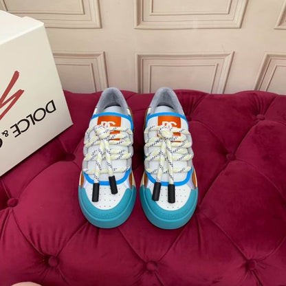 D&G Men’s Blue & White Sneakers