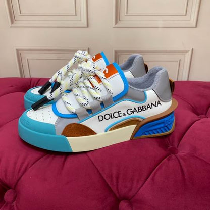 D&G Men’s Blue & White Sneakers