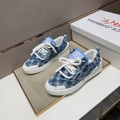 D & G B25 Sky Tweed Sneakers