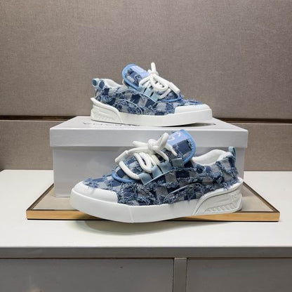 D & G B25 Sky Tweed Sneakers