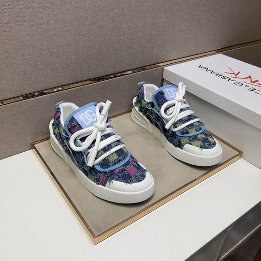 D & G B25 Sky Tweed Sneakers