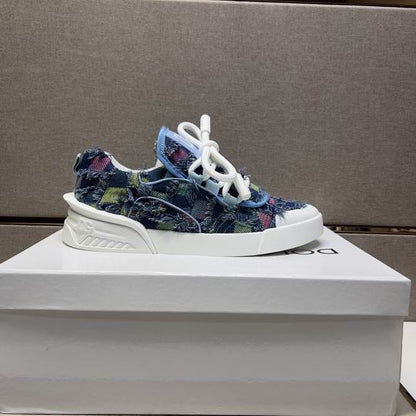 D & G B25 Sky Tweed Sneakers