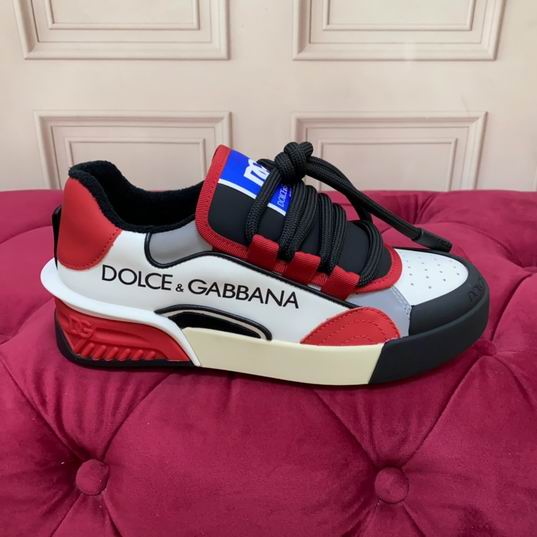 D&G DG Original Calfskin Sneakers