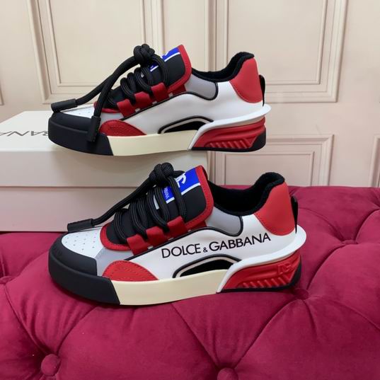D&G DG Original Calfskin Sneakers
