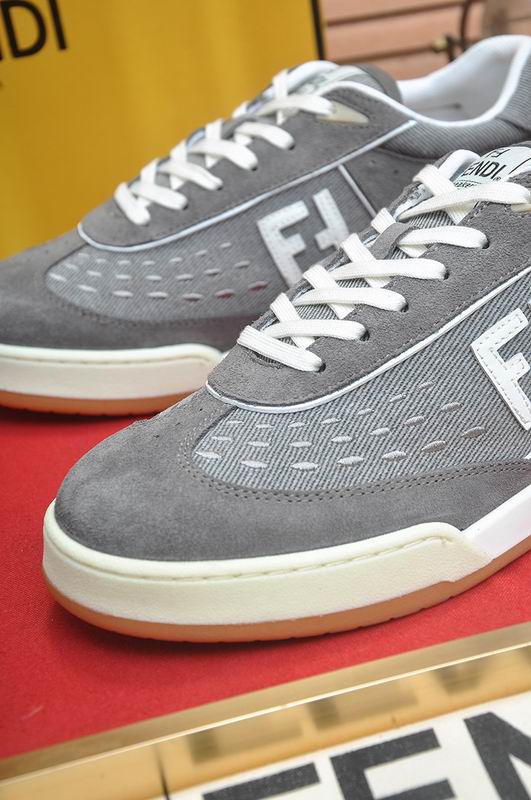 Fendi Match Grey Sneakers