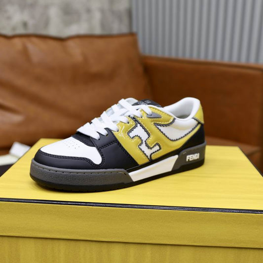 Fendi Match Low-Top Sneakers