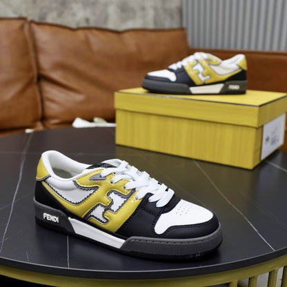 Fendi Match Low-Top Sneakers