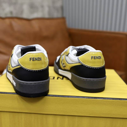 Fendi Match Low-Top Sneakers