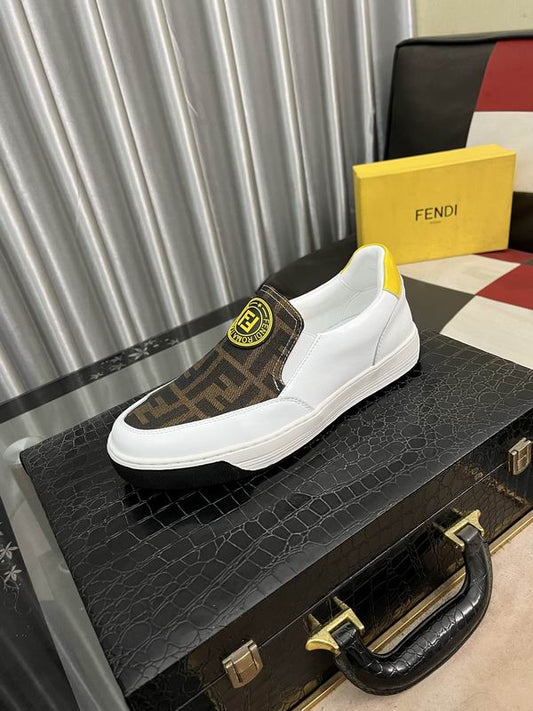 Fendi Match FF Slip-On Sneakers