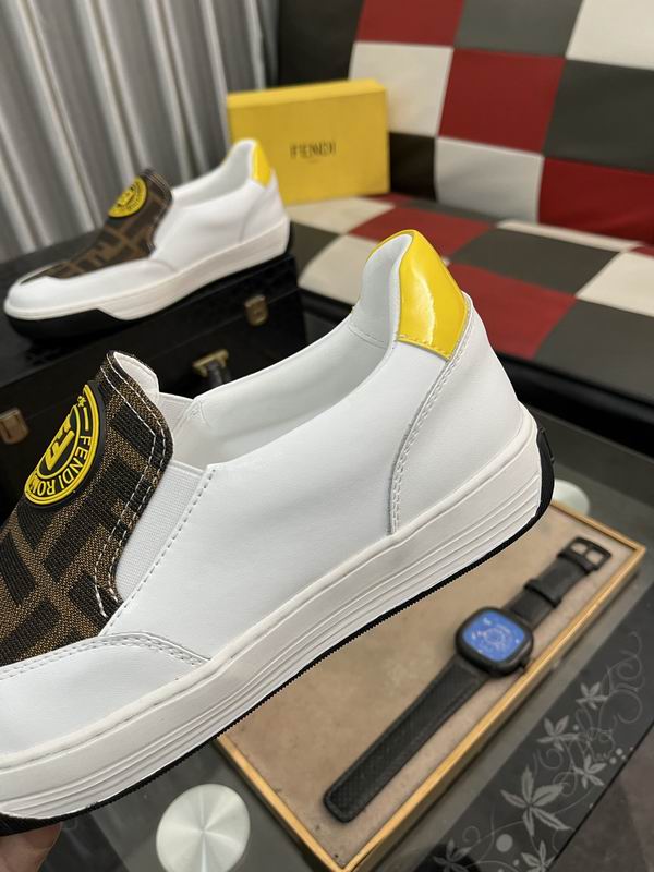 Fendi Match FF Slip-On Sneakers