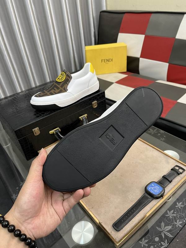 Fendi Match FF Slip-On Sneakers