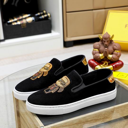 Fendi Monster Eye Slip-Ons