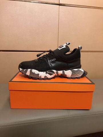 Fendi Flow Black Sneakers