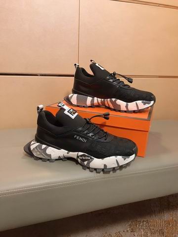 Fendi Flow Black Sneakers