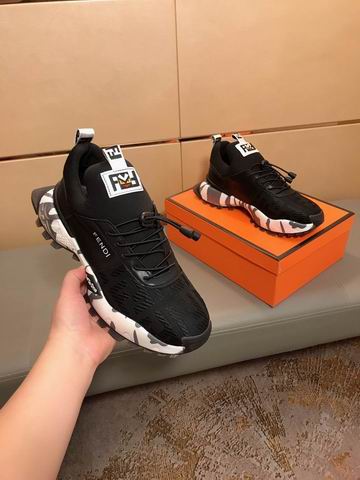 Fendi Flow Black Sneakers