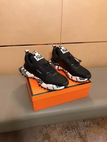 Fendi Flow Black Sneakers