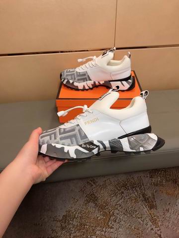 Fendi Flow White Sneakers