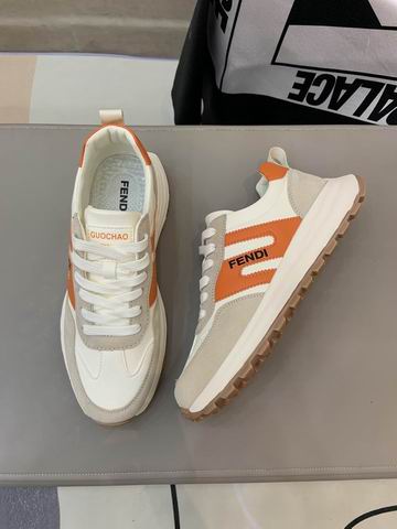 Fendi Flow White & Orange