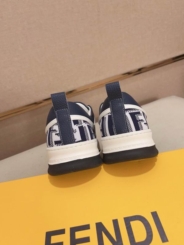 Fendi Domino Blue Sneakers