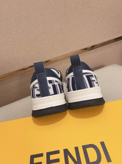 Fendi Domino Blue Sneakers