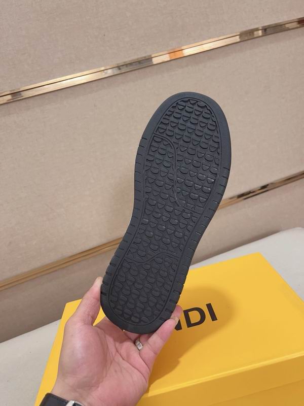 Fendi Domino Blue Sneakers