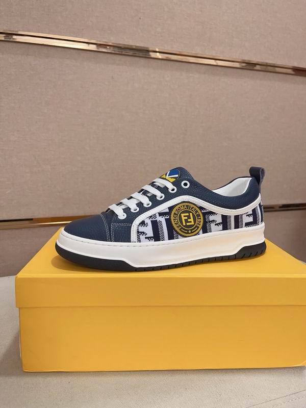 Fendi Domino Blue Sneakers