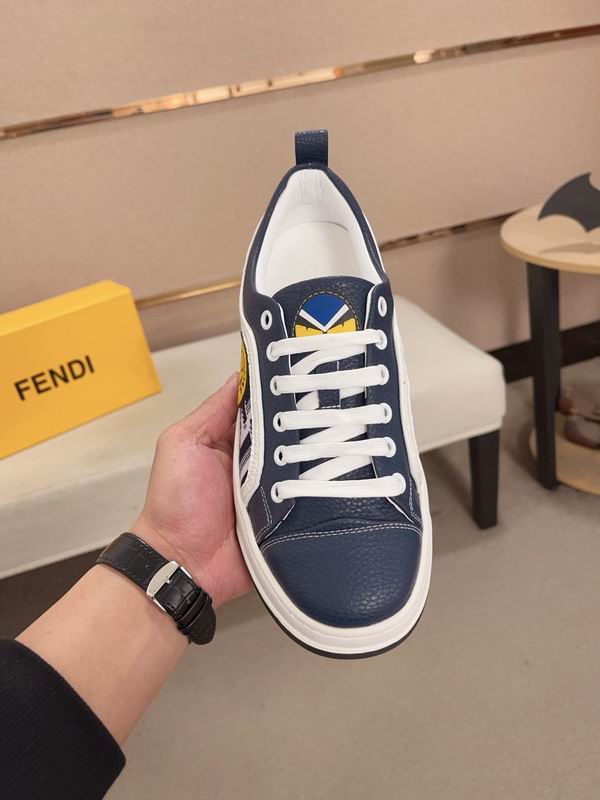 Fendi Domino Blue Sneakers