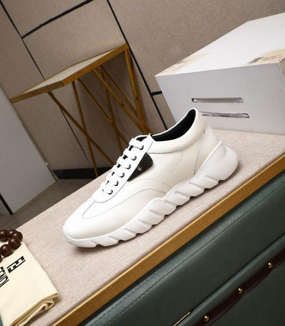 Fendi Tag White Sneakers