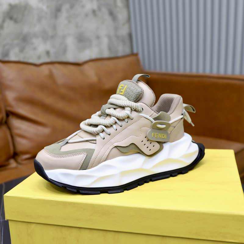 Fendi Flow Beige Sneakers