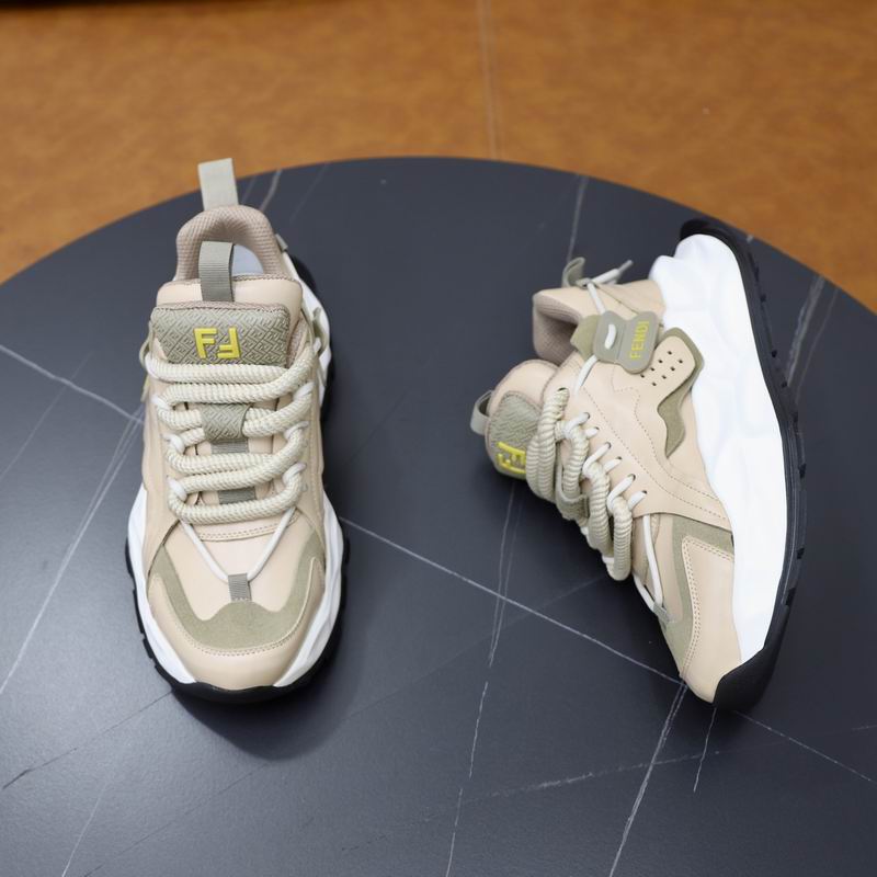 Fendi Flow Beige Sneakers