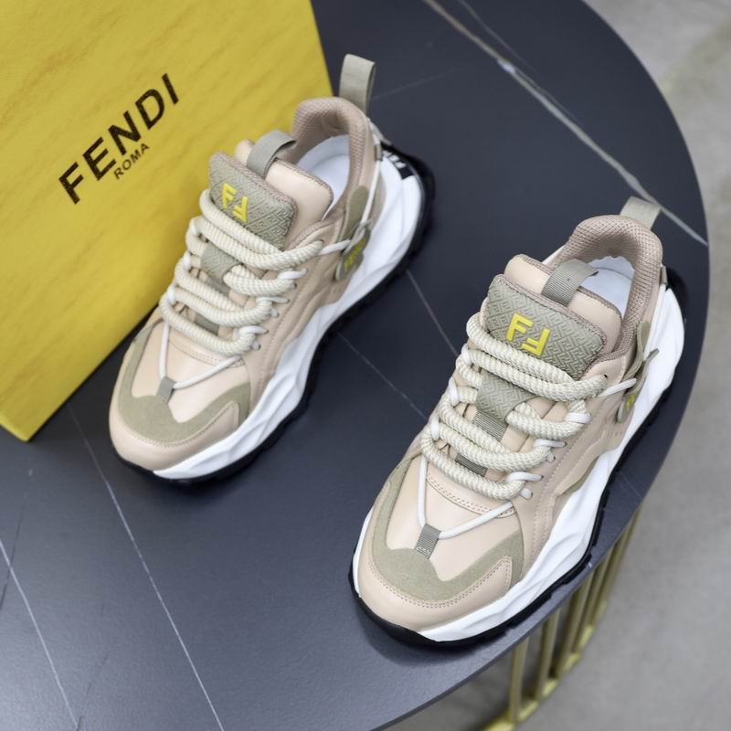 Fendi Flow Beige Sneakers