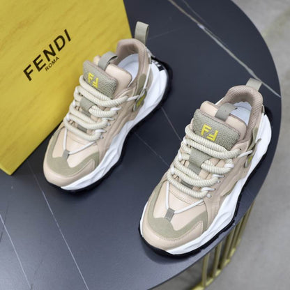 Fendi Flow Beige Sneakers