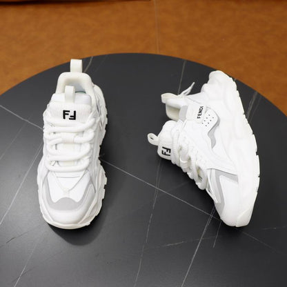 Fendi Match White Grey Sneakers