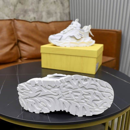 Fendi Match White Grey Sneakers