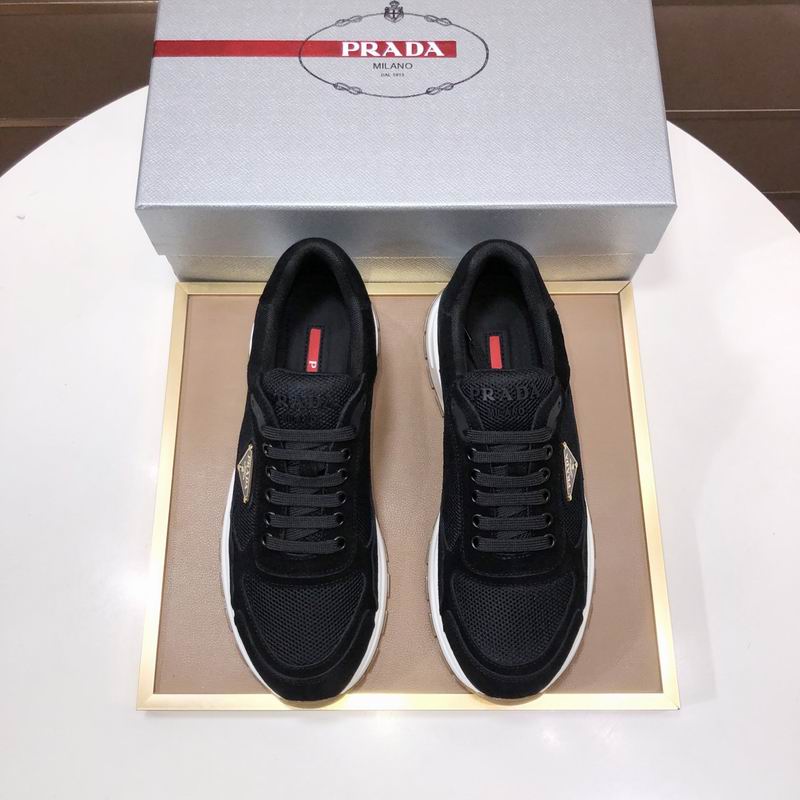 Prada Prax 01 Black Sneakers