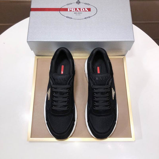 Prada Prax 01 Black Sneakers