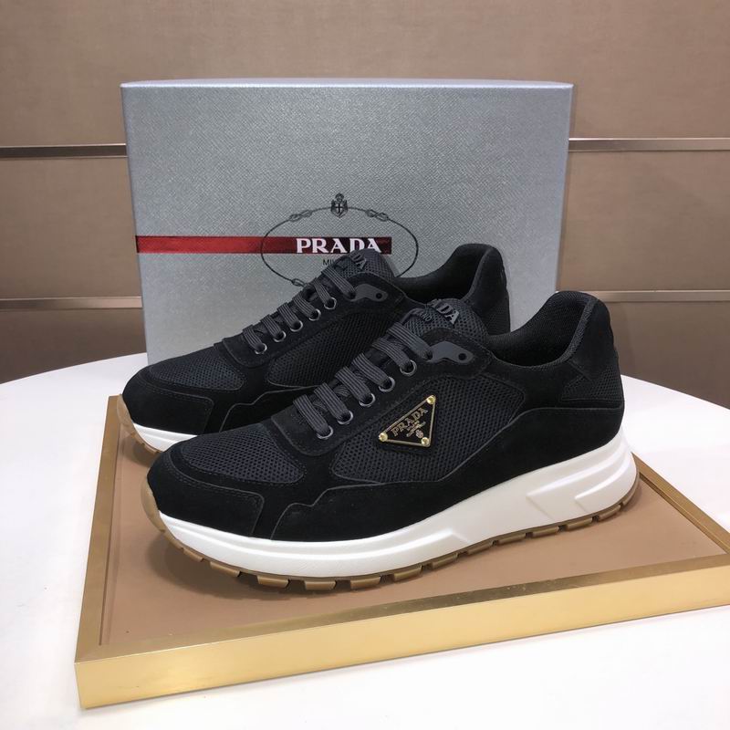 Prada Prax 01 Black Sneakers