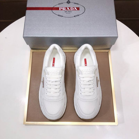 Prada Prax 2.0 White Sneakers