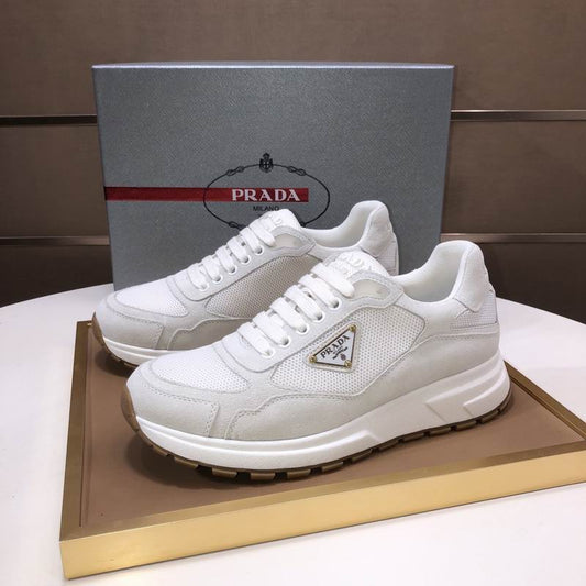 Prada Prax 2.0 White Sneakers