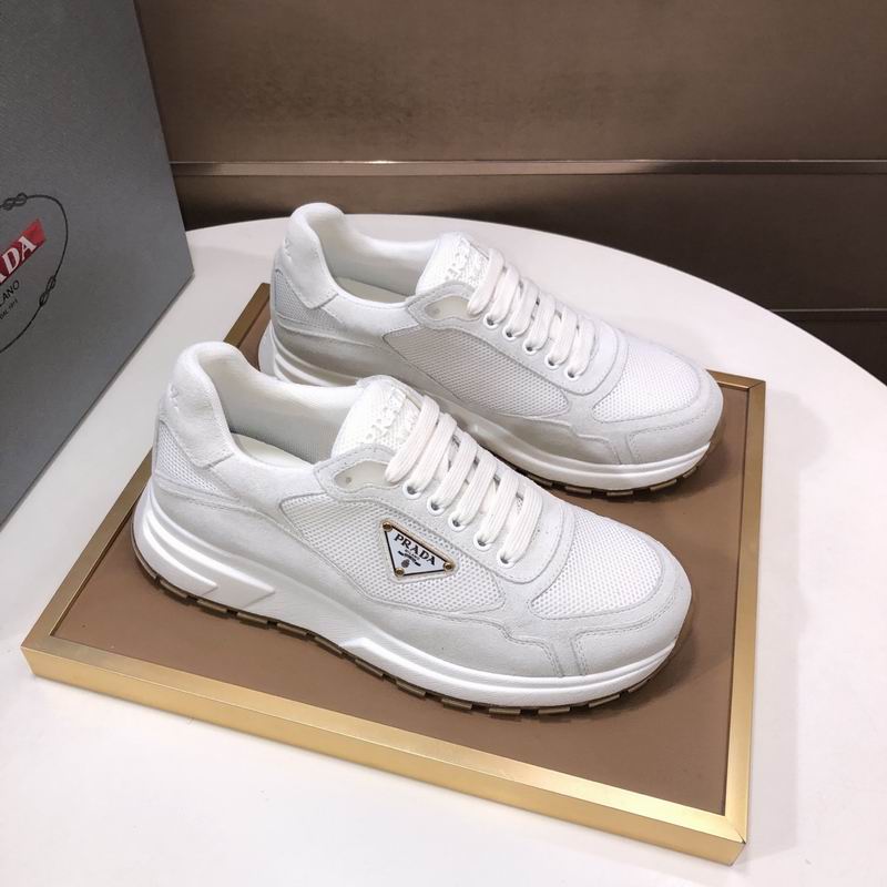 Prada Prax 2.0 White Sneakers