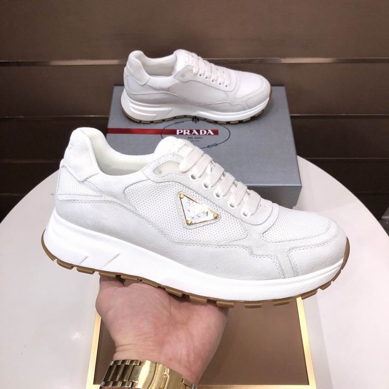 Prada Prax 2.0 White Sneakers