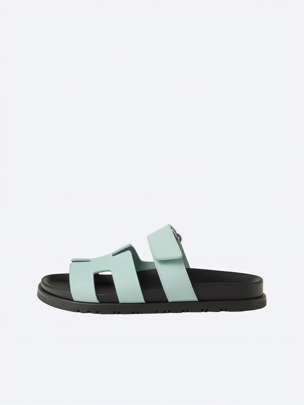 Hermes Pelle Chyper Ciabatte Marrone