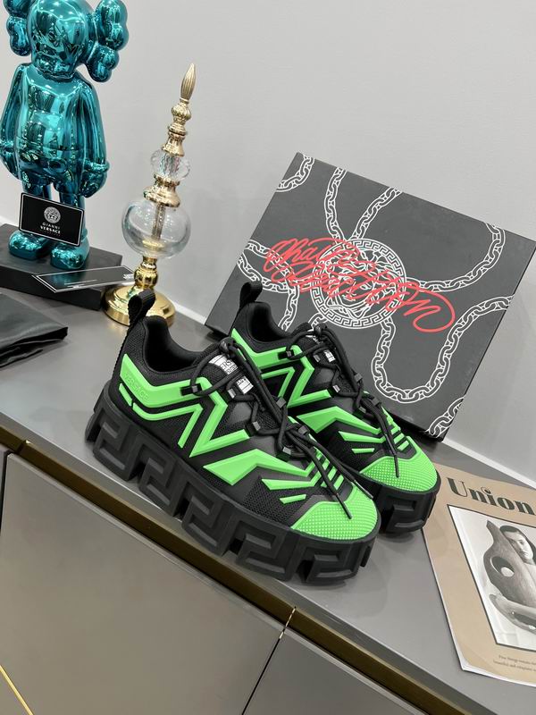 Versace Greca Labyrinth Lace-Up Sneakers