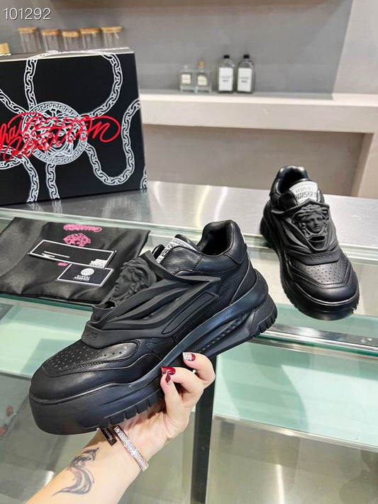 Versace Odissea Caged Rubber Medusa Sneakers