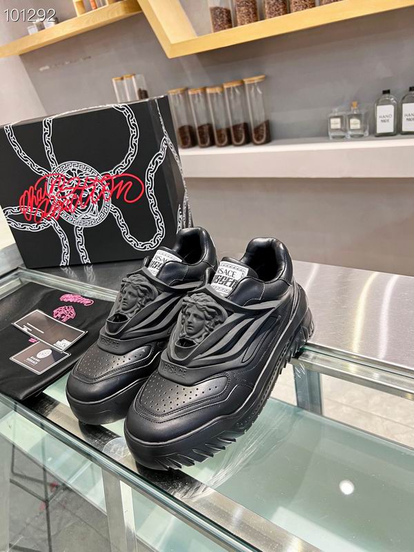 Versace Odissea Caged Rubber Medusa Sneakers
